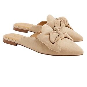J Crew Bow Mules
